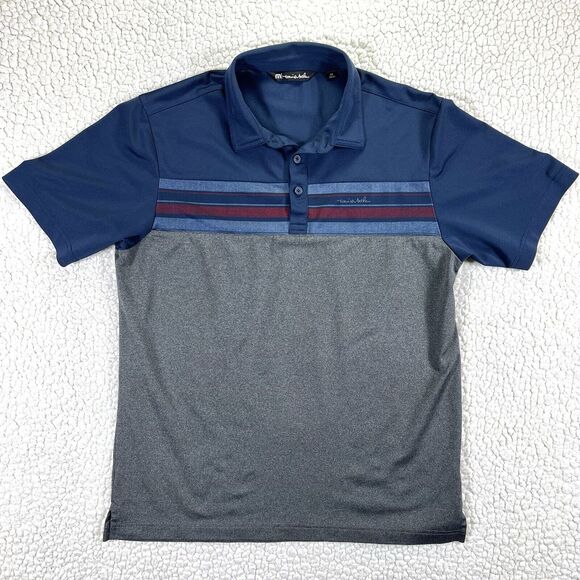 Travis Mathew Other - Travis Mathew Sandstorm Golf Polo Shirt Men’s Medium Color Block Short Sleeve